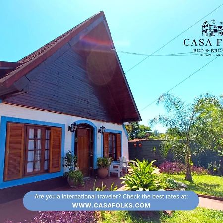 Casa Folks Bed & Breakfast Puerto Iguazú Eksteriør bilde
