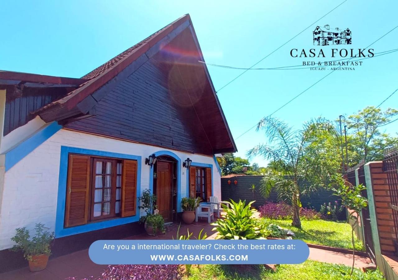 Casa Folks Bed & Breakfast Puerto Iguazú Eksteriør bilde